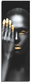 Πίνακας Καμβάς 265VGA1476 30x80cm Multi Wallity Κάθετοι Wood, Canvas