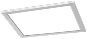 Φωτιστικό Οροφής - Πλαφονιέρα Phoenix 674013007 15W Led 30x30x4,2cm Nickel Mat Trio Lighting Metal