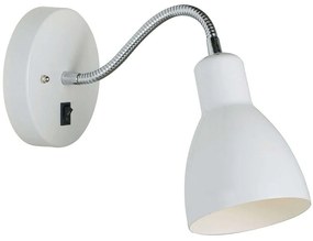 Φωτιστικό Τοίχου Cyclone Flex 72991001 37x37cm 1xE14 15W White Nordlux Metal