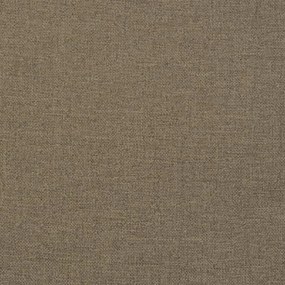 Μαξιλάρια Καρέκλας με Πλάτη 6 τεμ. Taupe 100x50x4 εκ. Ύφασμα - Μπεζ-Γκρι