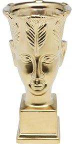Διακοσμητικό Βάζο Πρόσωπο Rosto Χρυσό 12x12x25,5 εκ - Χρυσό