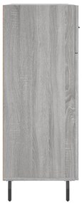 vidaXL Ντουλάπι Γκρι Sonoma 69,5 x 34 x 90 εκ. από Επεξεργασμένο Ξύλο