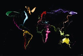 Αφίσα Michael Tompsett - World map, (91.5 x 61 cm)