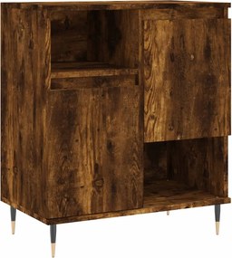 vidaXL Ντουλάπι Καπνιστή Δρυς 60x35x70 εκ. από Επεξεργασμένο Ξύλο