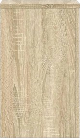 vidaXL Βάσεις Φυτών 2 Τεμ. Sonoma Δρυς 30x30x50 εκ. Επεξεργασμένο Ξύλο