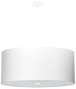 Sollux Κρεμαστό φωτιστικό Otto 5,λευκό,5xE27/60w