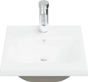 vidaXL Σετ Επίπλων Μπάνιου 4 Τεμαχίων Sonoma Δρυς Επεξεργασμένο Ξύλο