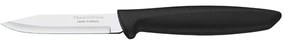 Μαχαίρι Λαχανικών Plenus 020.23420.003 7,5cm Inox-Black Stainless Steel