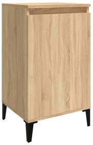 vidaXL Κομοδίνα 2 τεμ. Sonoma Δρυς 40x35x70 εκ. από Επεξεργασμένο Ξύλο