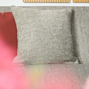 Διακοσμητική Μαξιλαροθήκη (45x45) Ravelia Quadras Beige
