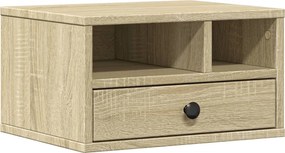 vidaXL Βάση Εκτυπωτή Sonoma Δρυς 40x32x22,5 εκ. από Επεξεργασμένο Ξύλο