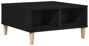vidaXL Τραπεζάκι σαλονιού Μαύρη δρυς 60 x 60 x 30 cm