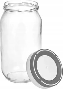 Γυάλινο δοχείο αποθήκευσης Excellent Houseware - 1L
