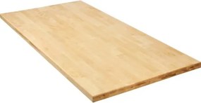 VEVOR Table Top Solid Wood Desk Top 47.2" x 29.5" x 1.5" Rectangular Maple Wood