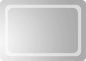 vidaXL Καθρέφτης Μπάνιου με LED 50 x 70 εκ.