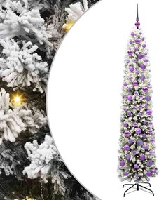 vidaXL Τεχνητό Χριστουγεννιάτικο Δέντρο με 300 LED Πράσινο 180 cm