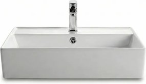 Tema Strata 56 White 55x42 - Επιτραπέζιος &amp; Επιτοίχιος Νιπτήρας