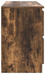 vidaXL Έπιπλο Τηλεόρασης Καπνιστή Δρυς 100x35x54 εκ. Επεξεργ. Ξύλο