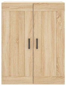 vidaXL Ντουλάπι Επιτοίχιο Sonoma Δρυς 69,5 x 34 x 90 εκ. Επεξεργ. Ξύλο