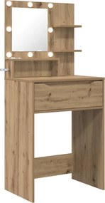 vidaXL Τραπέζια Ντυσίματος Κρεβατοκάμαρας Artisan Oak