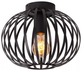 Φωτιστικό Οροφής Lucide 81901-25-30 MANUELA Μαύρο Ματ (Black Mat)