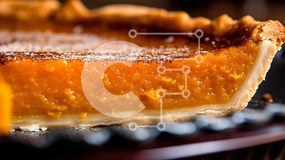 Σετ των 2 Intra Συλλεκτικό Ξύλινο Παζλ Plywood 4mm - Νόστιμη φέτα κολοκυθόπιτας με εύθρυπτη κρούστα Σε Ξύλινο Κουτί - Διαστάσεις: 10x10 cm – 25 κομμάτια