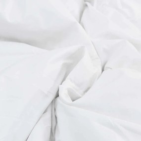 vidaXL Χειμερινό Παπλωματοθήκη με μαξιλάρι 3 pcs Λευκό Μικροΐνες