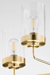 Κρεμαστό Πολύφωτο Ramirez Φ70cm 5xE27 Χρυσό