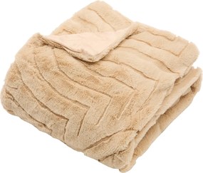 Γούνινη Κουβέρτα Καναπέ (120x160) A-S Arka Beige 212412A