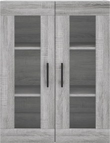 vidaXL Ντουλάπι Τοίχου Γκρι Sonoma 69,5 x 34 x 90 εκ.