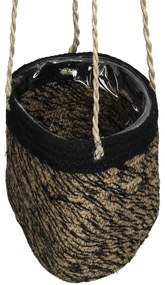 Κασπώ ArteLibre Μαύρο Γιούτα 17x17x90cm