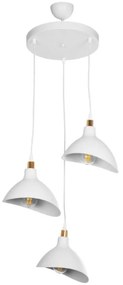 Φωτιστικό Οροφής Rive 203-0142 45x45x80cm 3xE27 White GloboStar