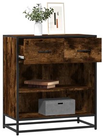 vidaXL Ντουλάπι Καπνιστή Δρυς 68x35x76 εκ. από Επεξεργασμένο Ξύλο