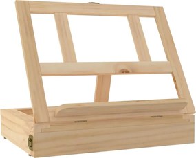 vidaXL Καβαλέτο Επιτραπέζιο Συρτάρι 33,5x25,5x7 εκ. Μασίφ Ξύλο Πεύκου
