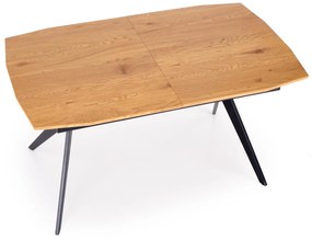 GUSTAVO table golden oak/black DIOMMI V-CH-GUSTAVO-ST