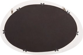 ΚΑΘΡΕΠΤΗΣ ΤΟΙΧΟΥ ΟΒΑΛ ΣΕΙΡΑ SANTORINI HM4514 MDF ΣΕ ΥΠΟΛΕΥΚΟ 48x3,2x60Υεκ