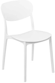 Καρέκλα Τραπεζαρίας (54.5x46x79) F-V Blanc 193556B