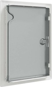 vidaXL Πάνελ Πρόσβασης Λευκό 63 x 33 x 3 cm Ατσάλι