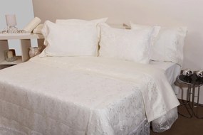 Σετ Κουβερτώριο Υπέρδιπλο 240x250 1017 Εκρού Viopros