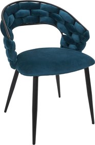 ΚΑΡΈΚΛΕΣ &amp; ΠΟΛΥΘΡΌΝΕΣ SAWYER CHAIR DUCK BLUE A1 HD0357