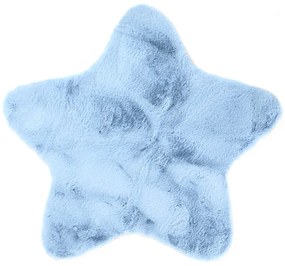 Παιδικό Γούνινο Χαλί (100x100) Royal Carpet Bunny Kids Star Blue