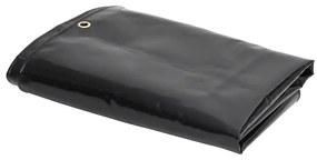 vidaXL Μουσαμάς Μαύρος 650 γρ./μ.² 3,5 x 2,5 μ.