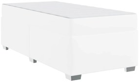 Σκελετός Κρεβατιού με στρώμα Λευκό 100 x 200 cm ύφασμα