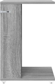 vidaXL Τραπεζάκι Πλευράς 40 x 35 x 60 εκ. Επεξεργασμένο Ξύλο