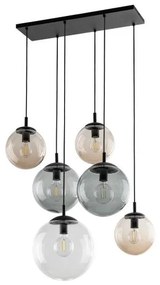 Κρεμαστό Φωτιστικό Οροφής 140cm 6xE27 15W IP20 Esme TK Lighting 4819 Πολύχρωμο