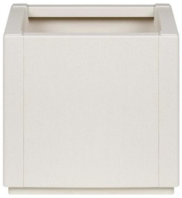 vidaXL Γλάστρα Κήπου Λευκό 36 x 36 x 35 εκ. Πολυπροπυλένιο