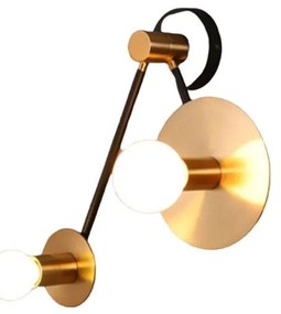 Φωτιστικό Τοίχου - Απλίκα OD742W74BR 2ΧΕ27 18Χ74X23 Brass Aca Decor Metal
