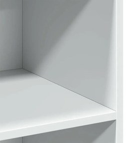 vidaXL Συρταριέρα Λευκή 70x41x93 εκ. από Επεξεργασμένο Ξύλο