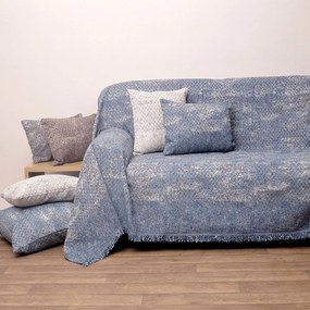 Ριχτάρι 2206 Denim Viopros Διθέσιο 180x240cm Chenille