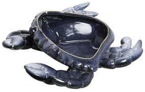 Διακοσμητικό Μπολ Καβούρι VAT124 Μπλε 8X25X21Cm Espiel Ceramic